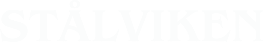 Stålviken Vit Logo